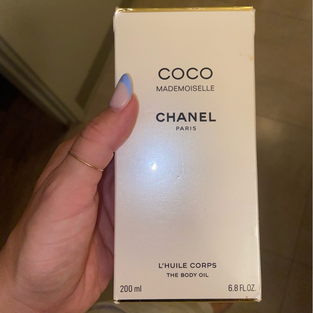 Chanel coco body oil